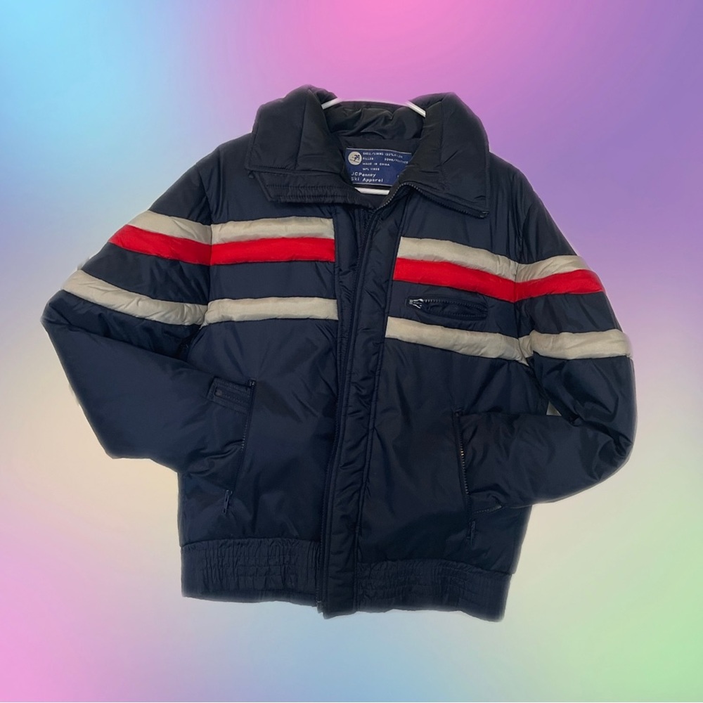JCPenny Men’s Vintage Ski Apparel Puffer Coat